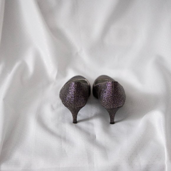 Purple sparkly pumps - Picture 4 of 5